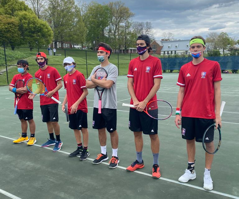 Hoosac Boys Varsity Tennis Sweeps Millbrook 9-0