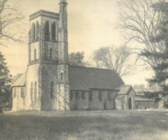 Historical image of the All Saints Chapel Building